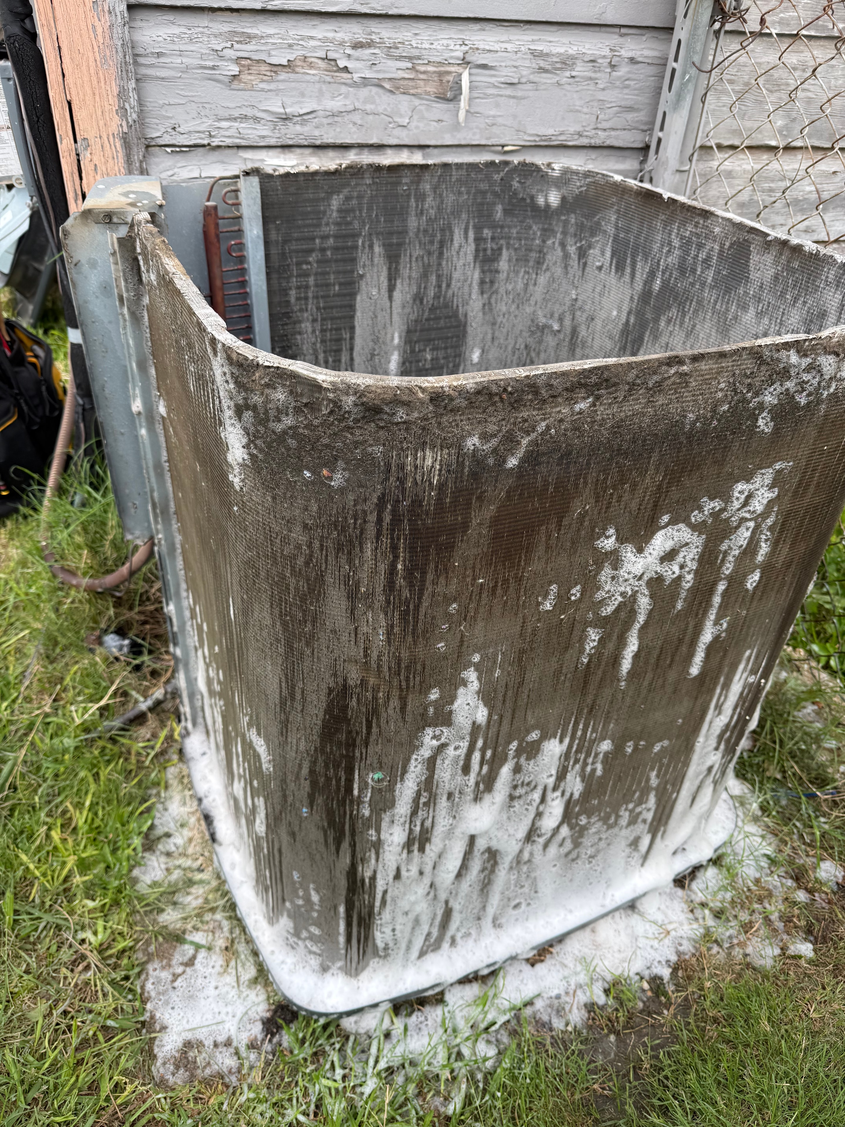 HVAC coil cleaning service